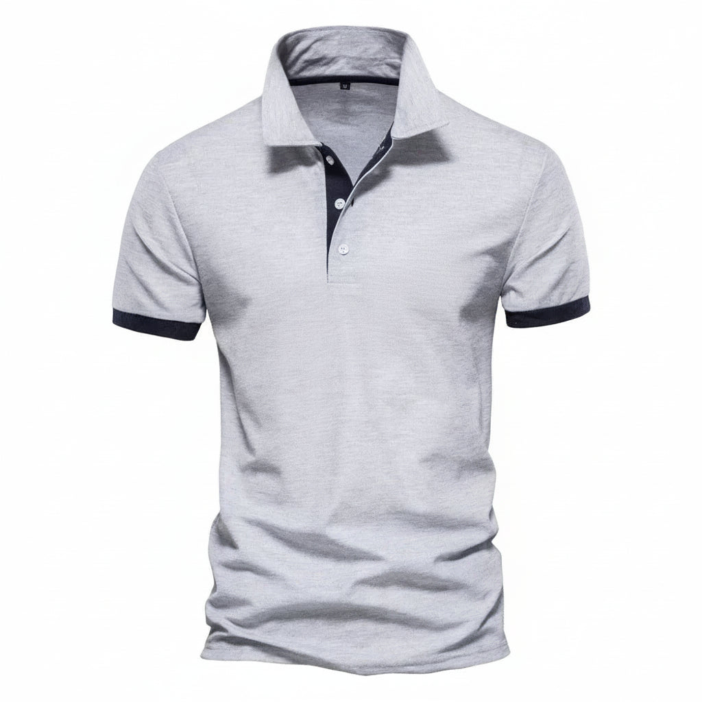 Mens Polo Shirt Classic Casual Neat Use