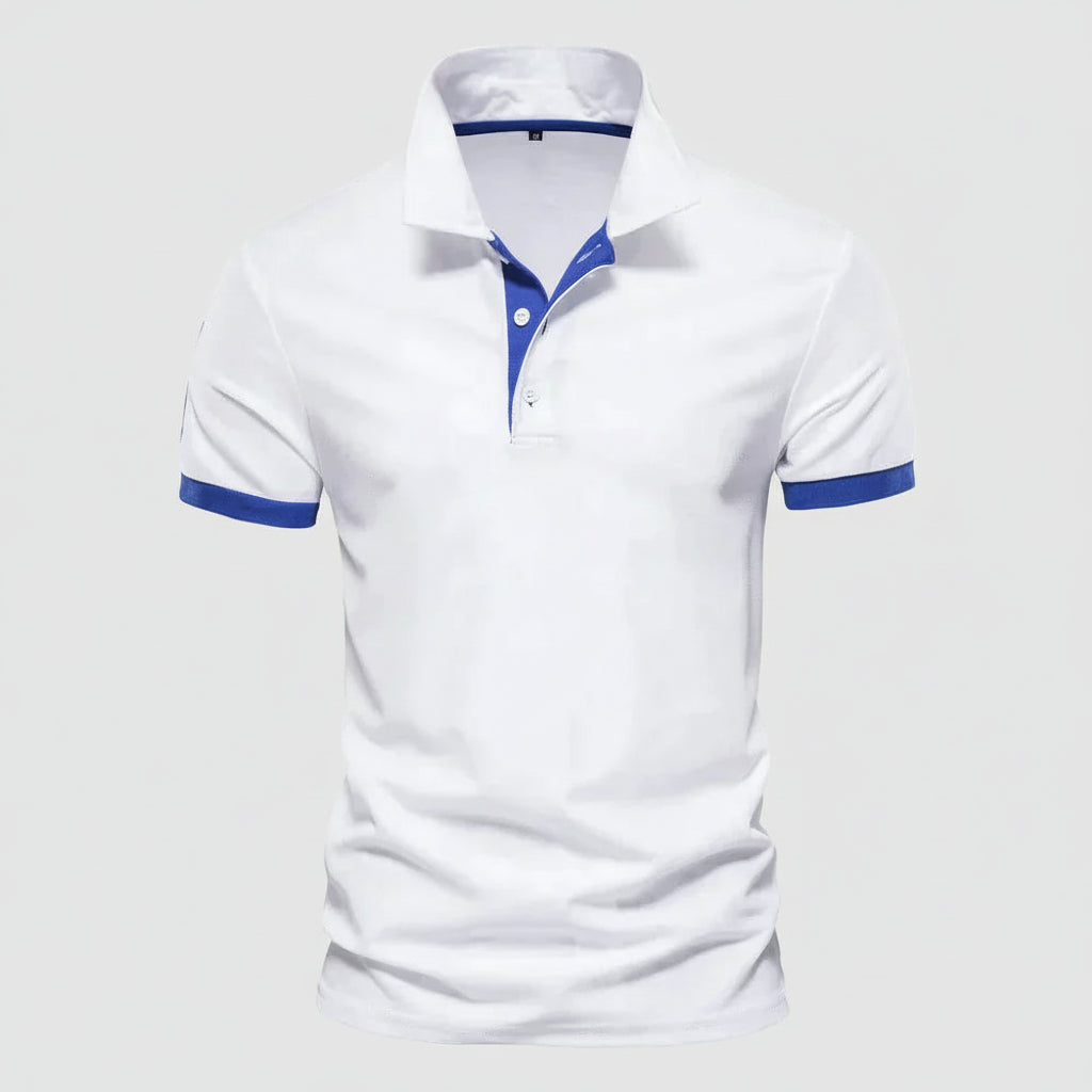 Mens Polo Shirt Classic Casual Neat Use
