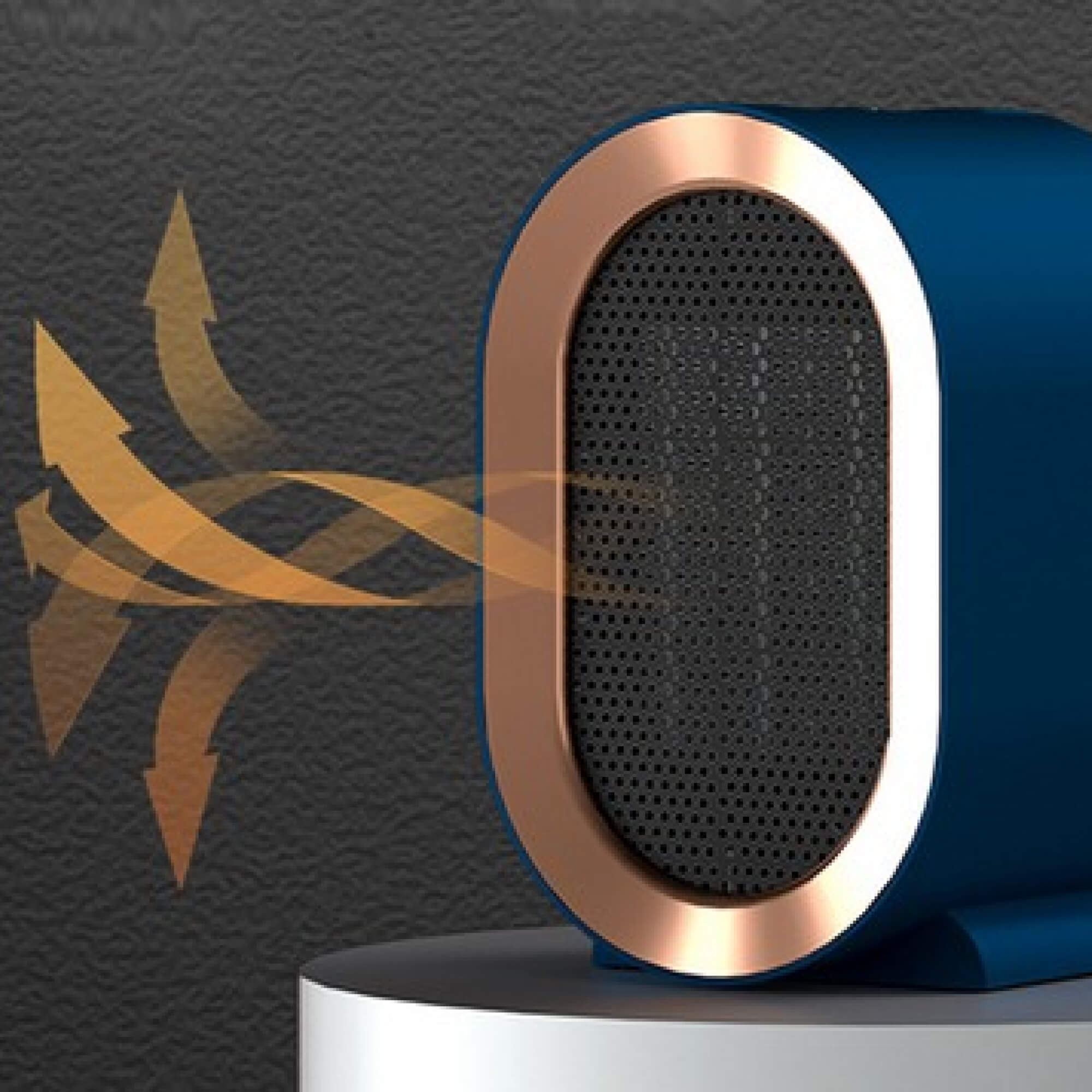 Portable Electric Space Heater Fast Heating Energy Efficient Design 7