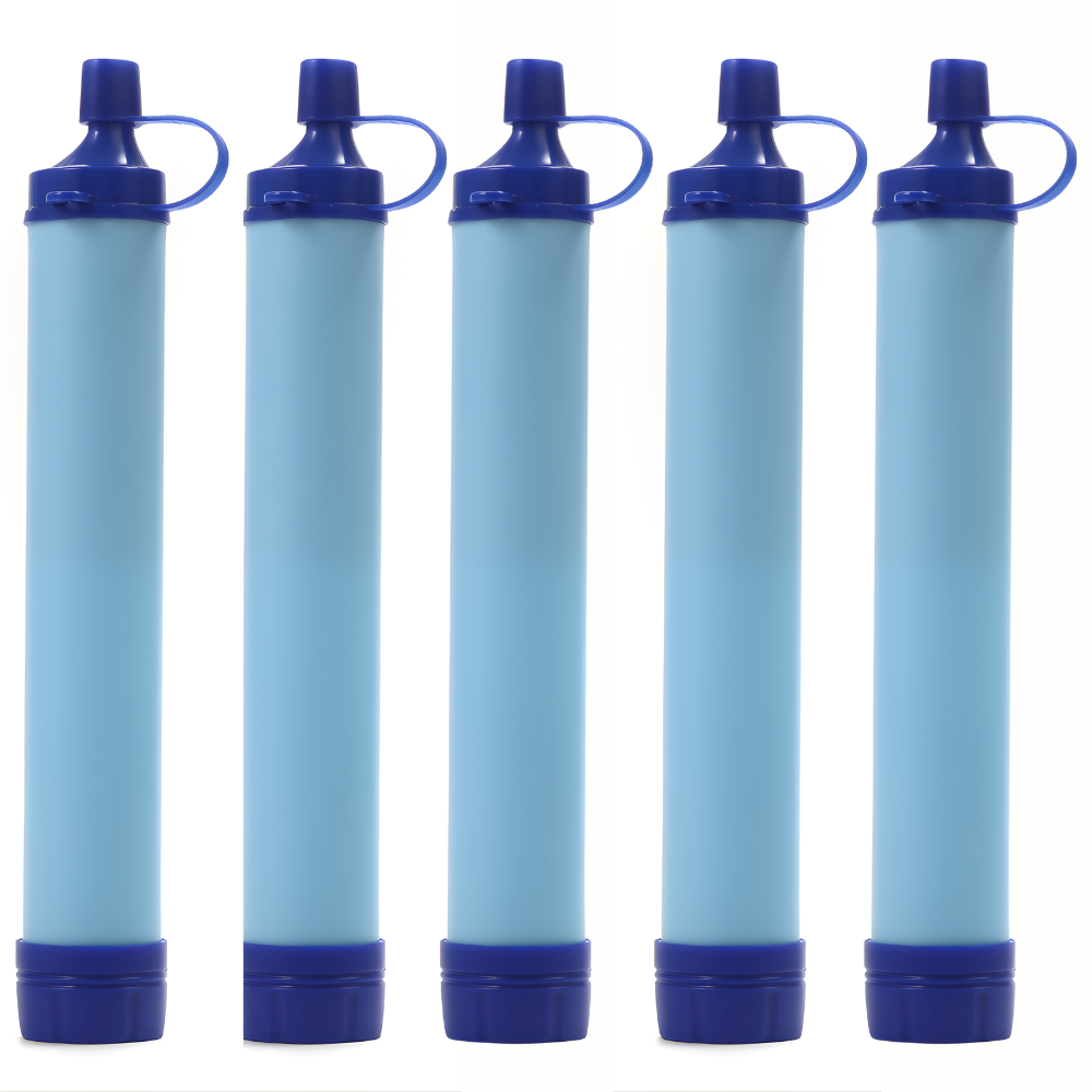 Portable Water Filter Straw for Outdoor Survival Hiking Camping 4