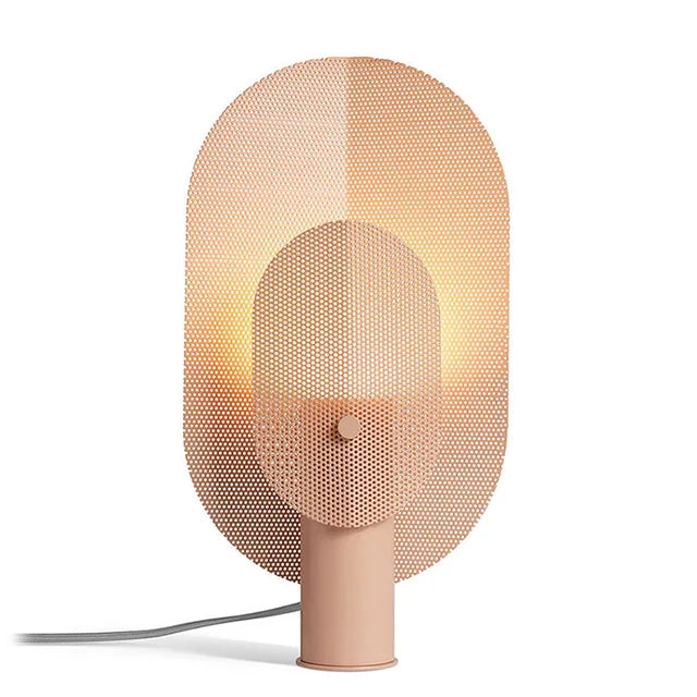 LumeGrid – Scandinavian Table Lamp with Dimmable LED Lighting for Stylish Interiors