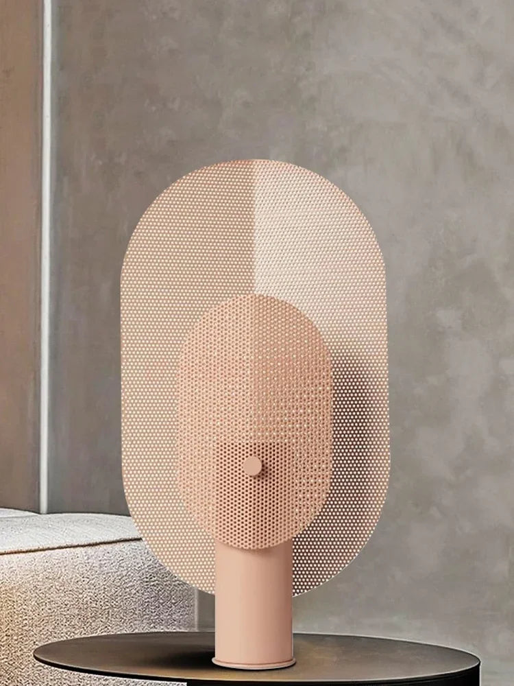 LumeGrid – Scandinavian Table Lamp with Dimmable LED Lighting for Stylish Interiors