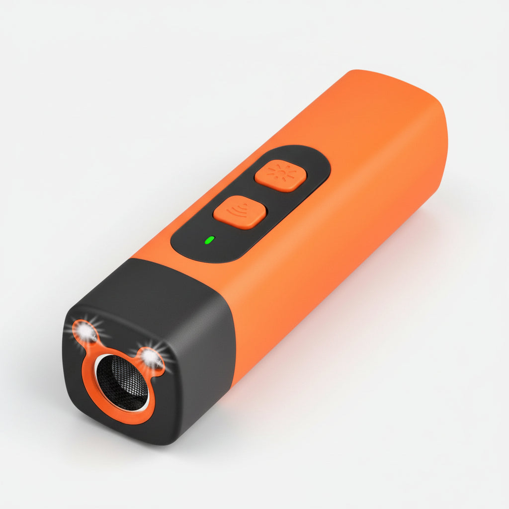 Ultrasonic Portable LED Dog Repellent Training