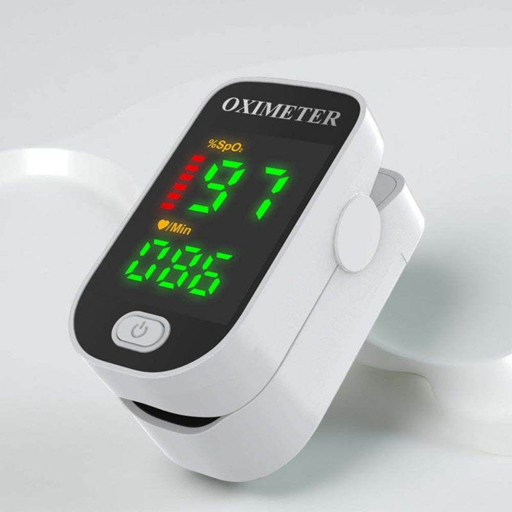 Pulse Oximeter Fingertip Digital Oxygen Heart Rate Monitor