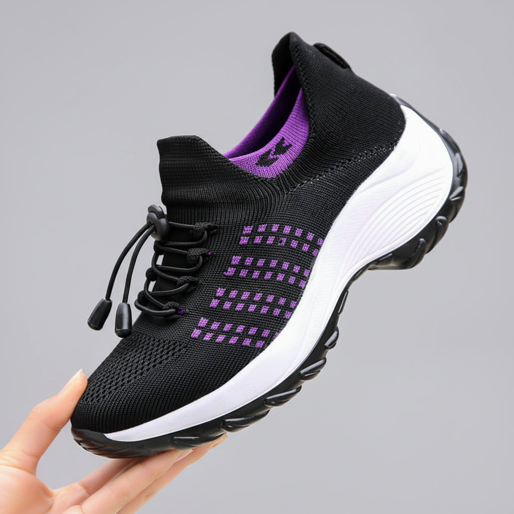 Womens Orthopedic Breathable Comfort Fit Sneakers Sports Shoes