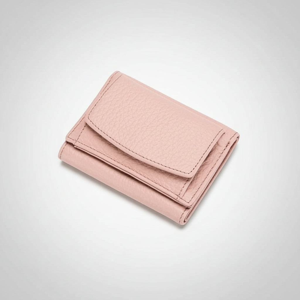 RFID Blocking Coin Purse Wallet Compact Soft Leather for Cards Cash 11