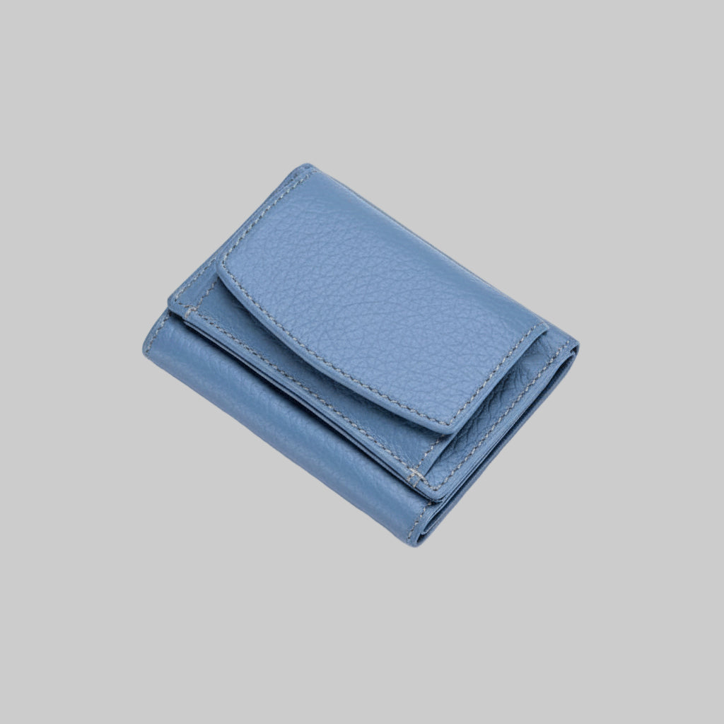 RFID Blocking Coin Purse Wallet Compact Soft Leather for Cards Cash 13