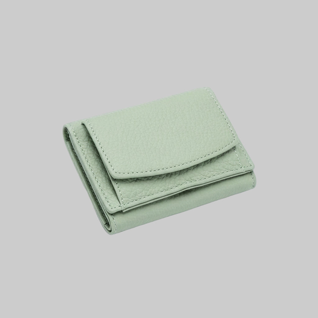 RFID Blocking Coin Purse Wallet Compact Soft Leather for Cards Cash 7
