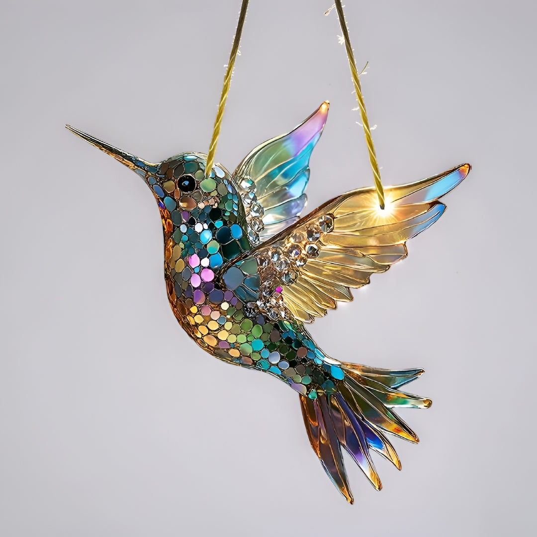 Decorazione Finestra Uccello Suncatcher Appendere Giardino Casa