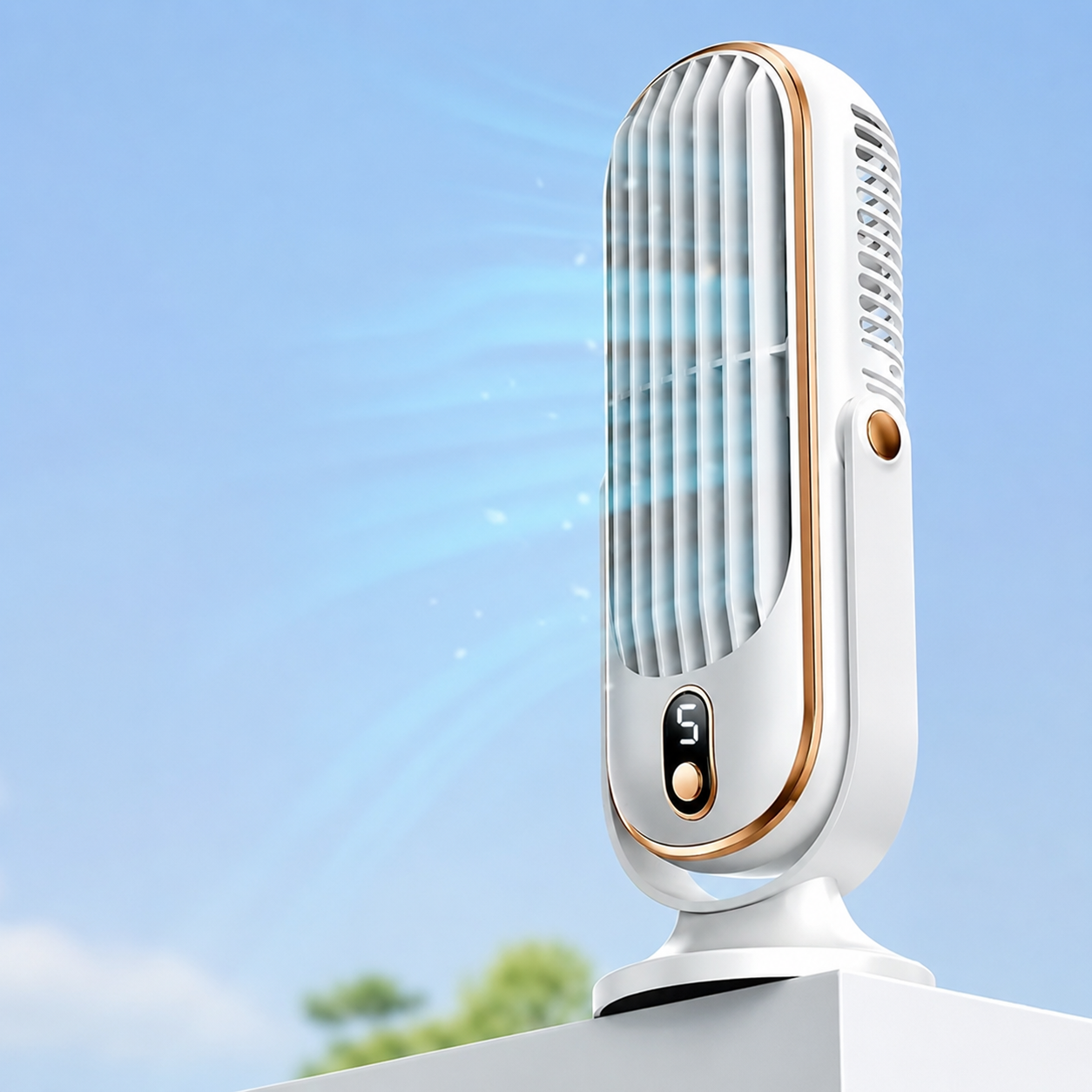 Ventilatore portatile USB da scrivania per raffreddamento
