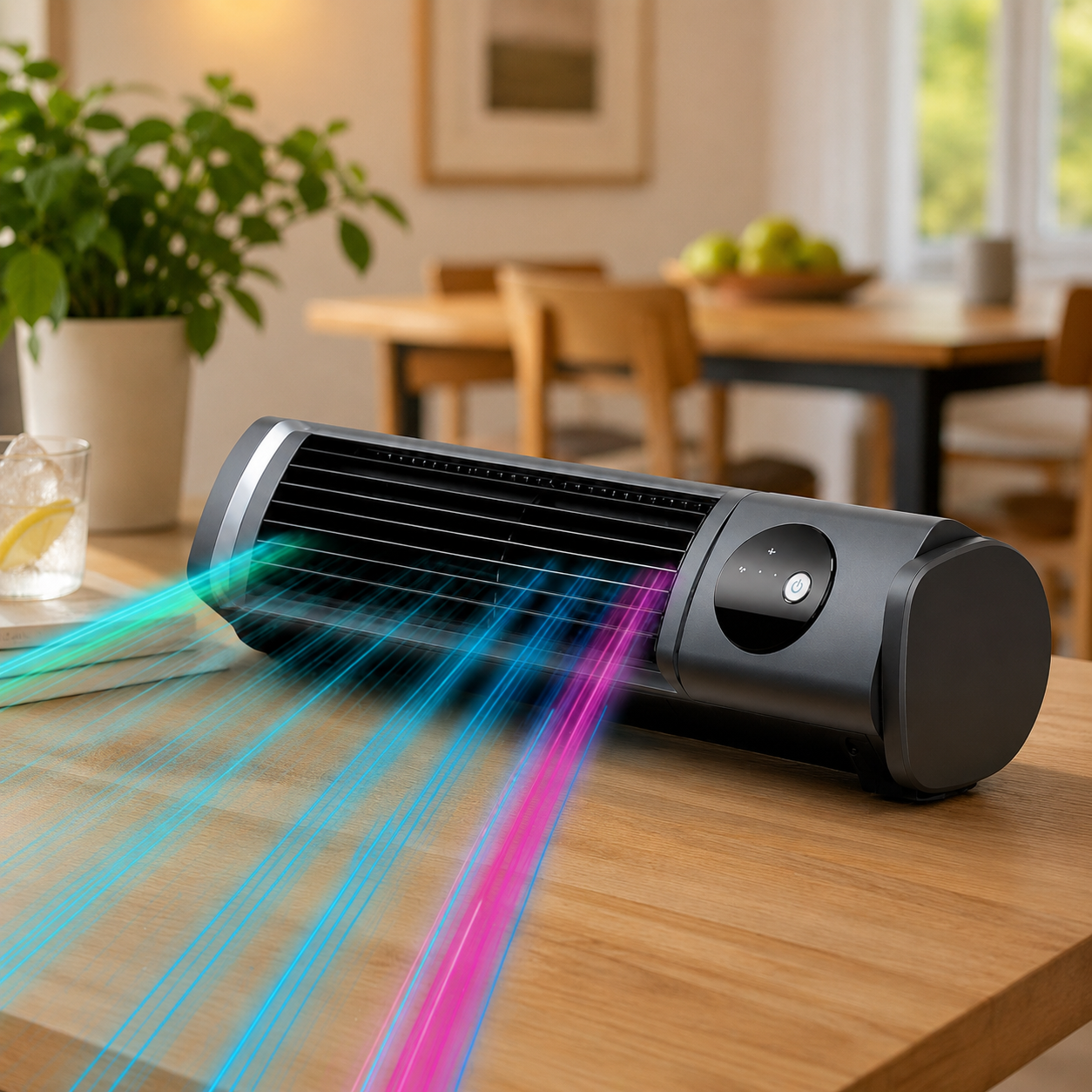 Portable Tower Fan Cooling Oscillating Timer