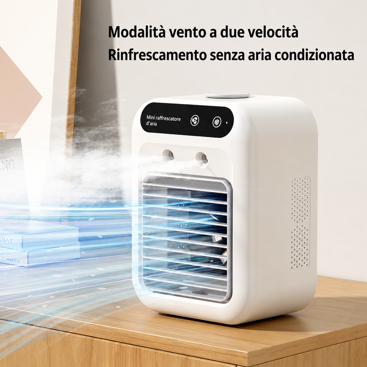 Raffrescatore Portatile Mini Aria Fredda USB Da Scrivania