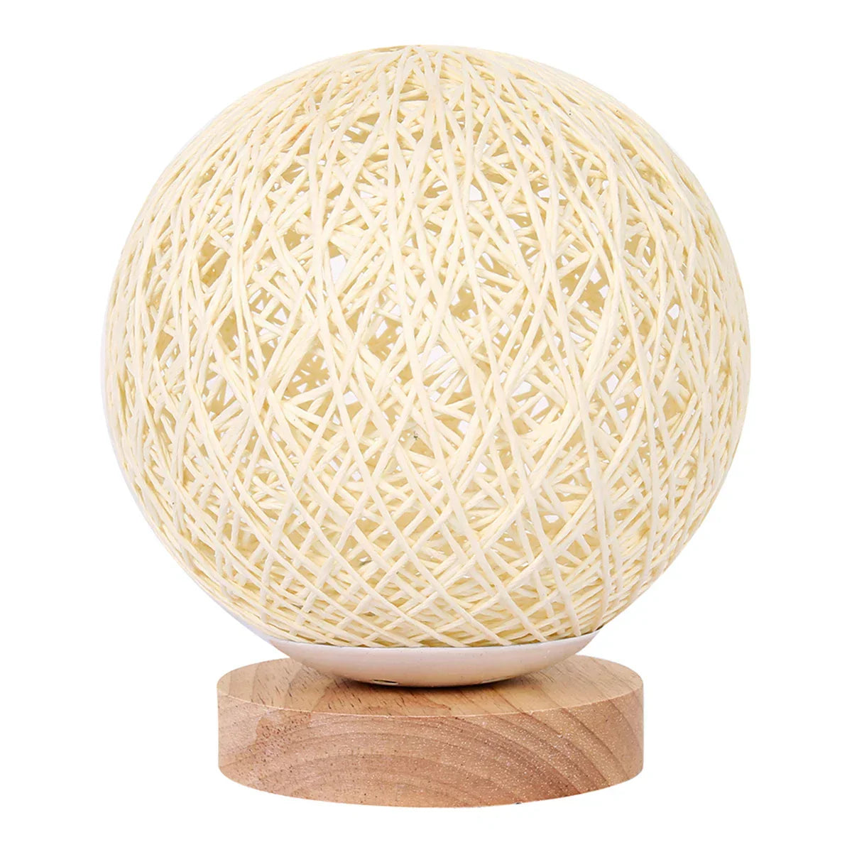 RattanGlow - Dimmable Rattan Table Lamp with Natural Design