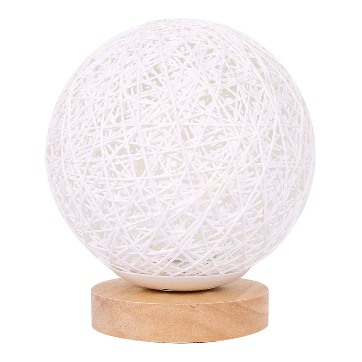 RattanGlow - Dimmable Rattan Table Lamp with Natural Design