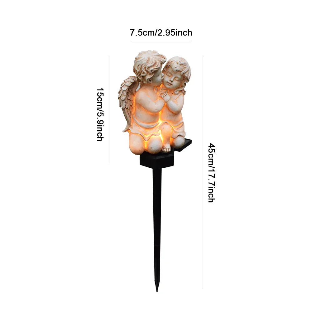 LumiAngel - Solar Angel Garden Lamp – Decorative LED Lighting for Outdoors
