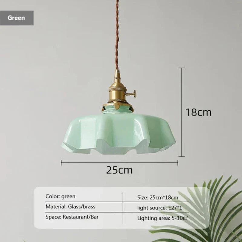 ArtisanGlow - Lampada a sospensione in ottone per un aspetto senza tempo