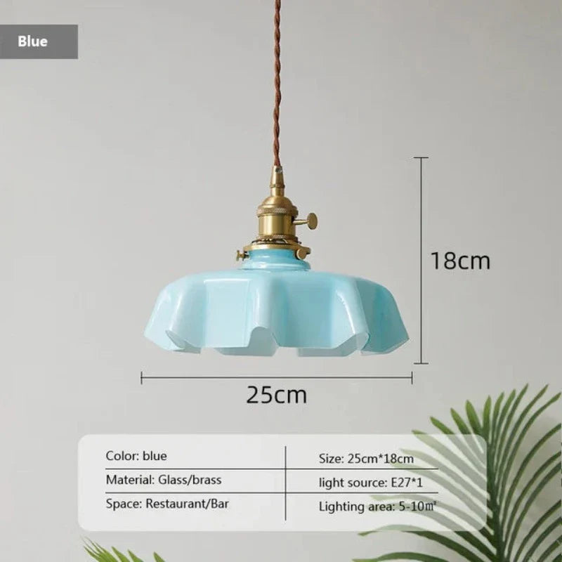 ArtisanGlow - Lampada a sospensione in ottone per un aspetto senza tempo