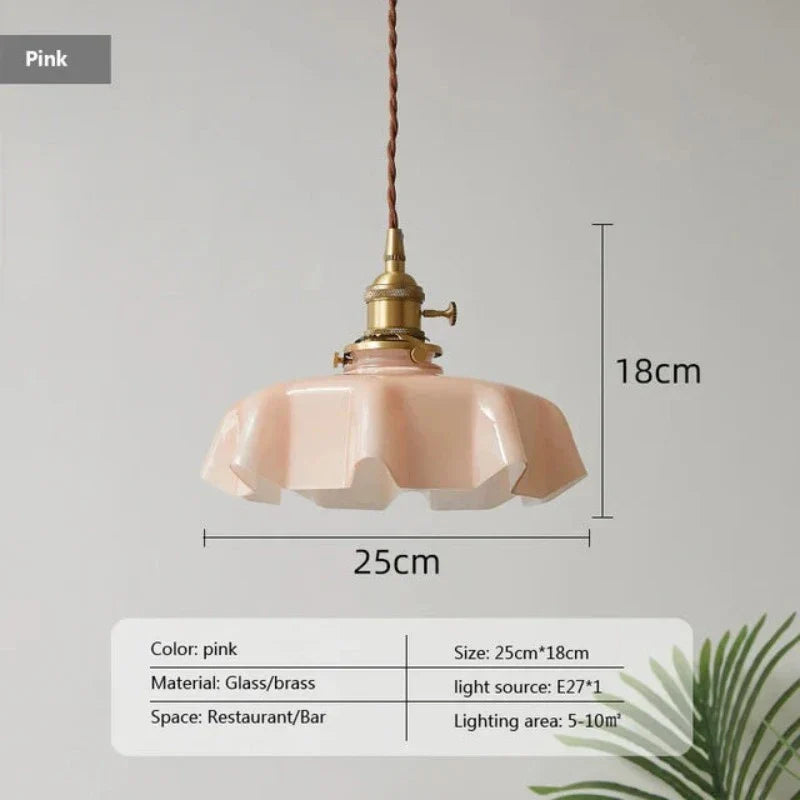 ArtisanGlow - Lampada a sospensione in ottone per un aspetto senza tempo