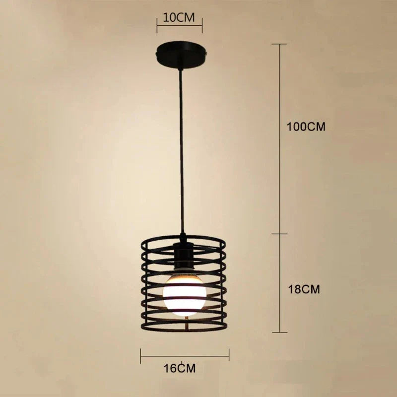 NostalgiaGlow - Vintage Hanglamp