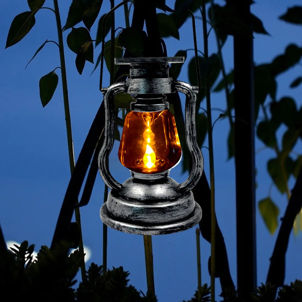 RetroLicht - Candeeiro a Querosene Vintage com Iluminação LED – Lanterna Decorativa Nostálgica