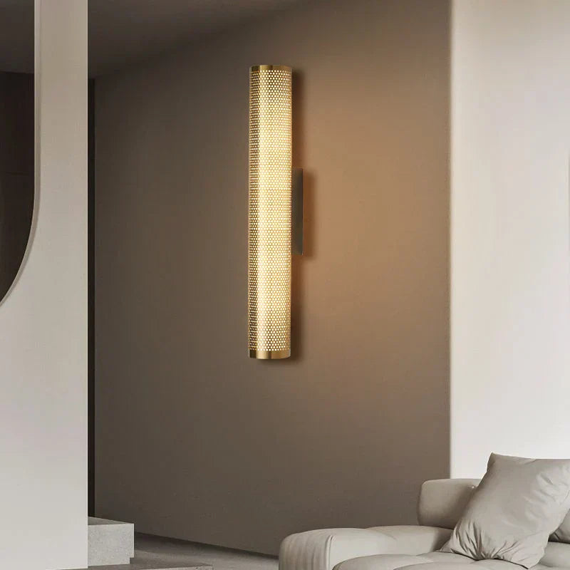 AntiqueGlow - Vintage LED Wand Lamp made of Brass – Classic Lighting