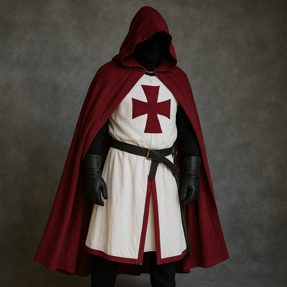 Costume Ridder Costume Medievale Costume Cosplay Mantello Tunica