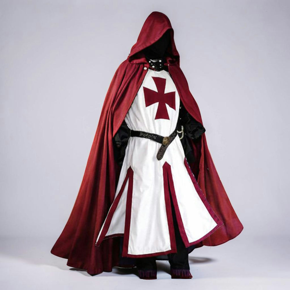 Costume Ridder Costume Medievale Costume Cosplay Mantello Tunica