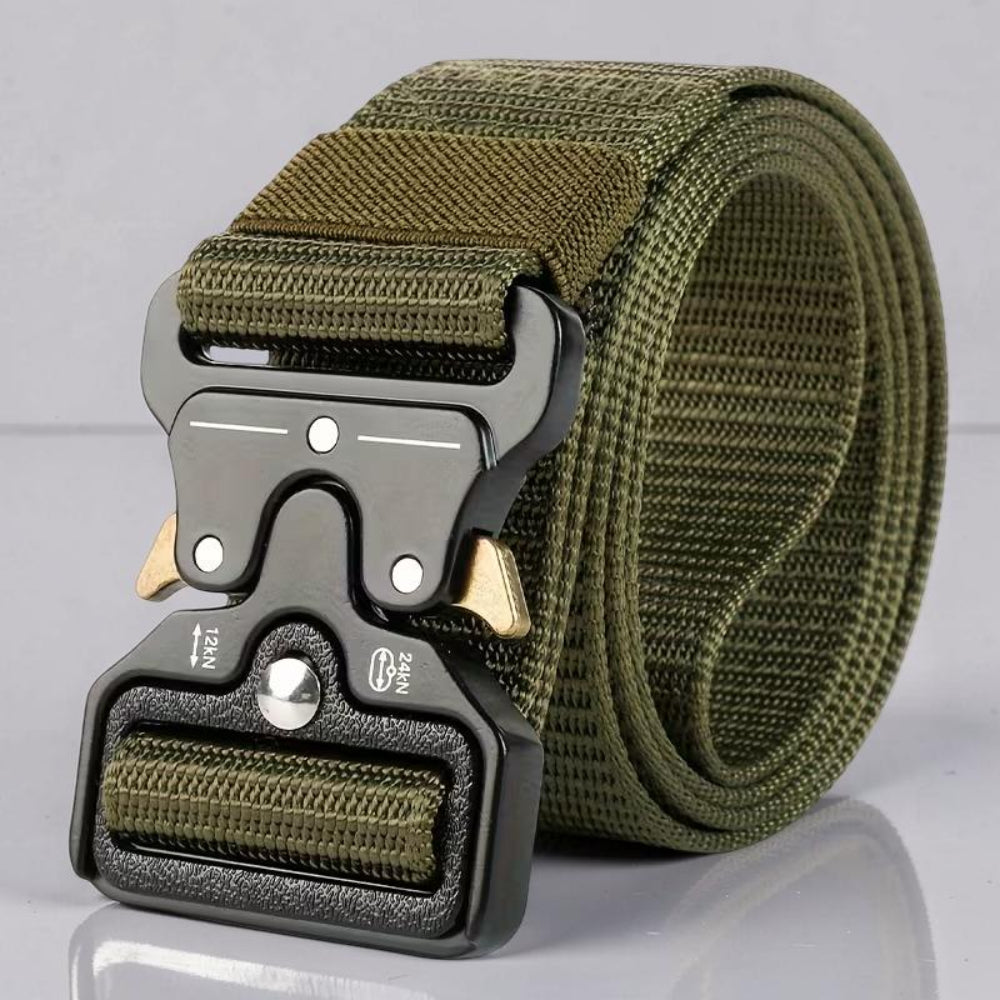 Hiking Belt Tactical Outdoor Buckle Sturdy Adjustable 
