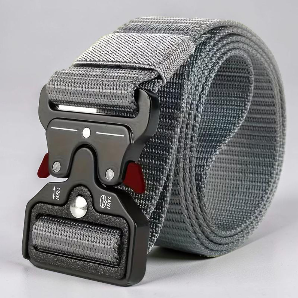 Hiking Belt Tactical Outdoor Buckle Sturdy Adjustable 