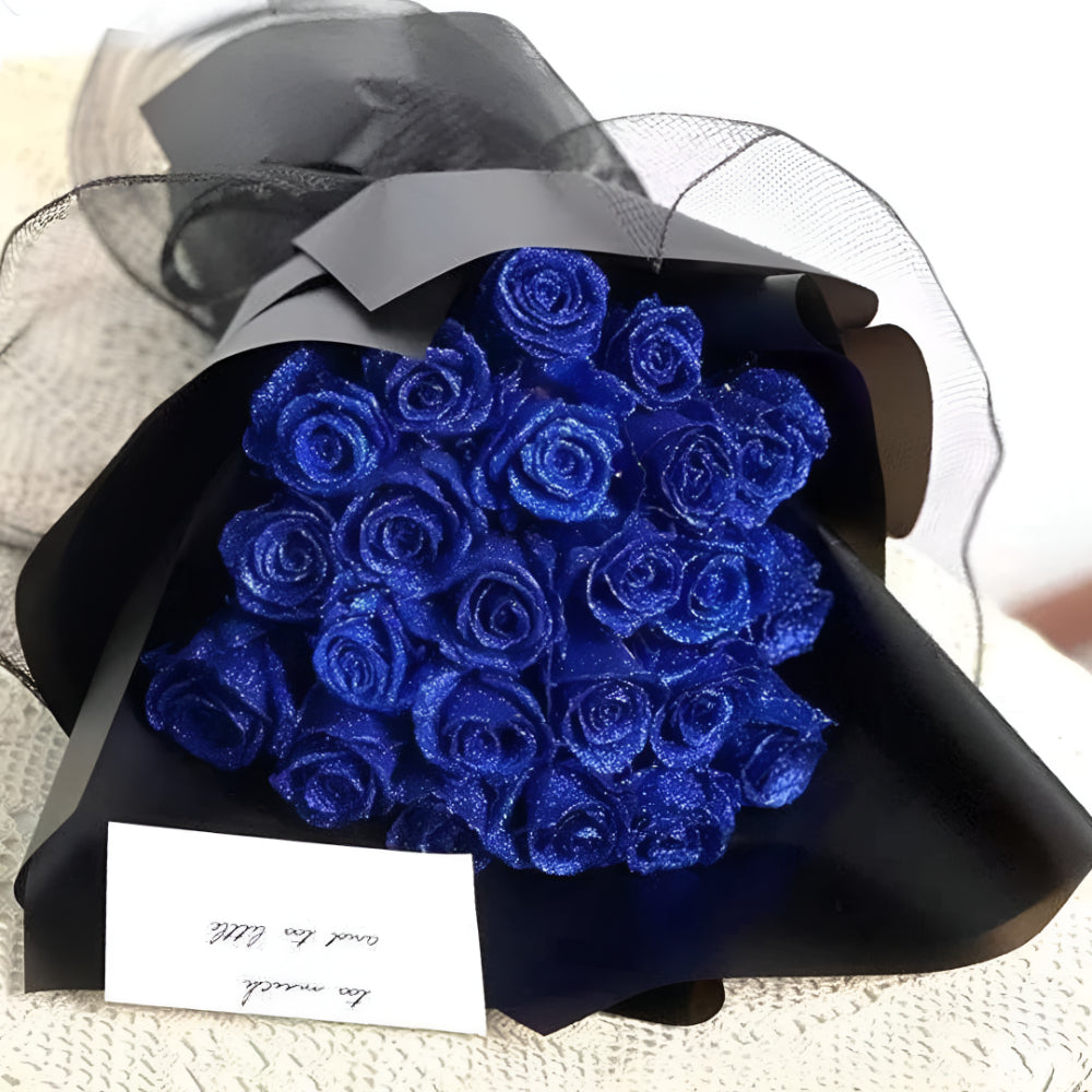 Rose artificiali decorative bouquet regalo composizione floreale