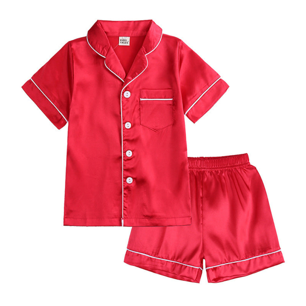Silk Kids Pajama Set Pure Mulberry Comfort - Image 17