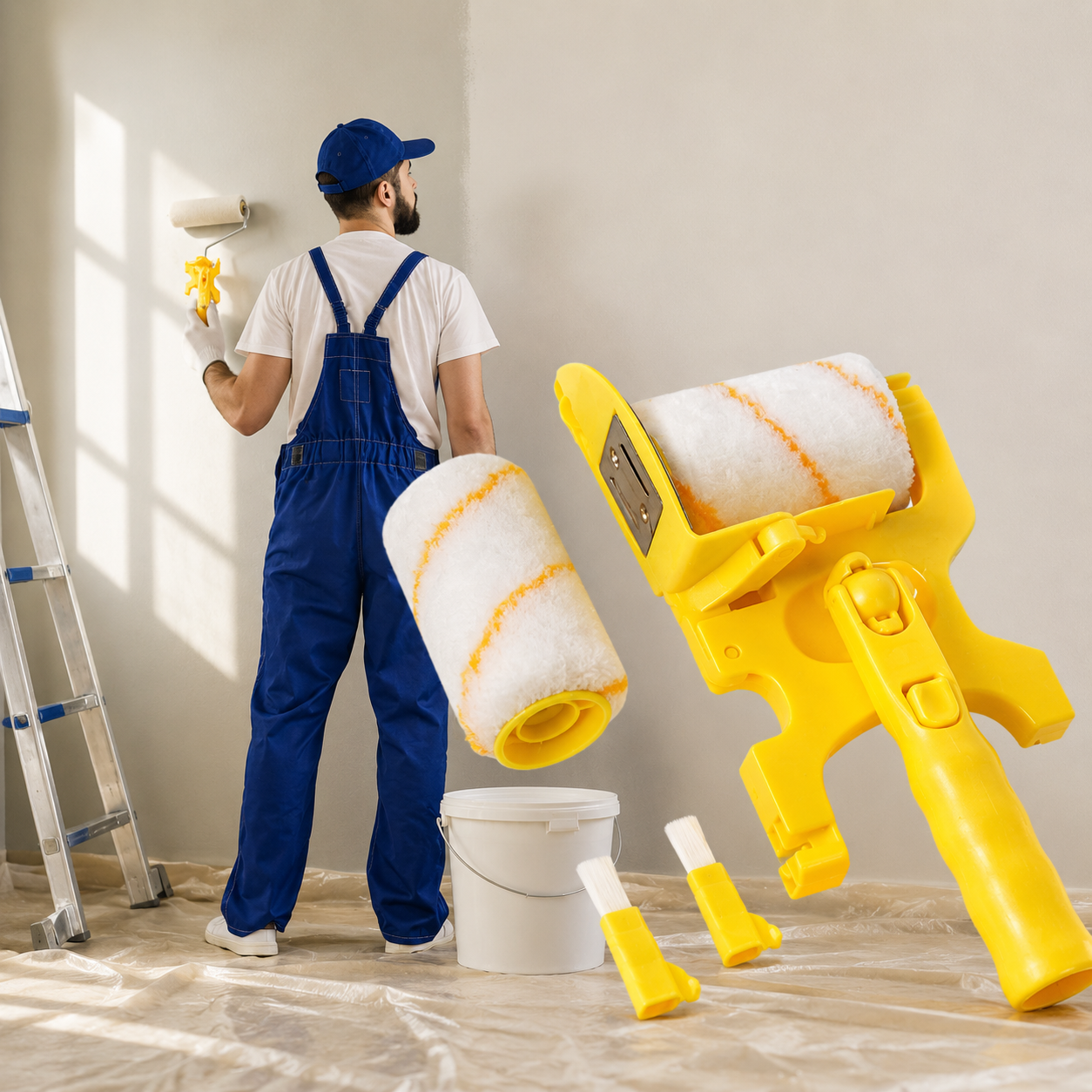 Precision Painting Roller Edge and Corner Painting Kit