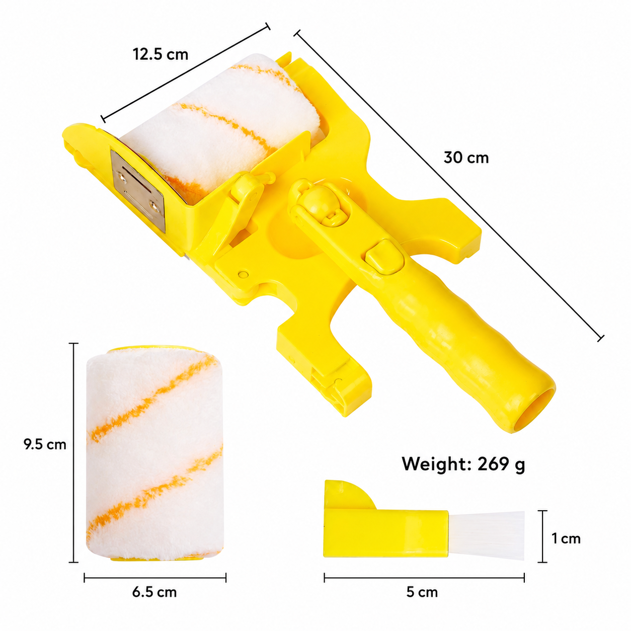Precision Painting Roller Edge and Corner Painting Kit