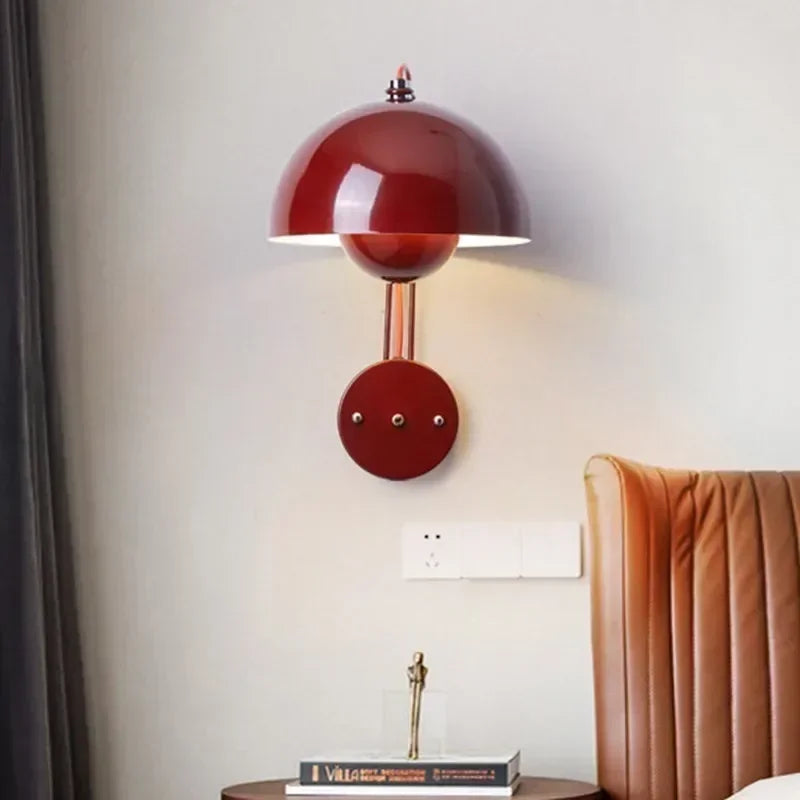 NordicGlow - Minimalist Multicolor LED Wall Lamp for Bedroom and Living Room