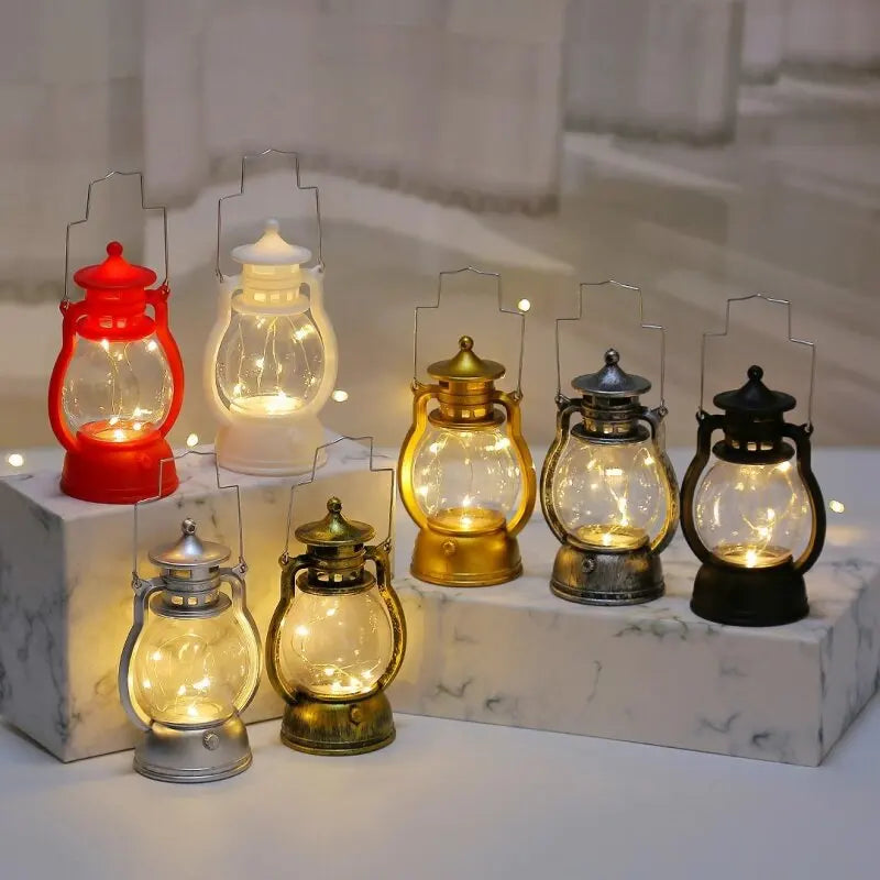 LumiLantern - Linterna Colgante LED Inalámbrica de Estilo Antiguo – Linterna Decorativa