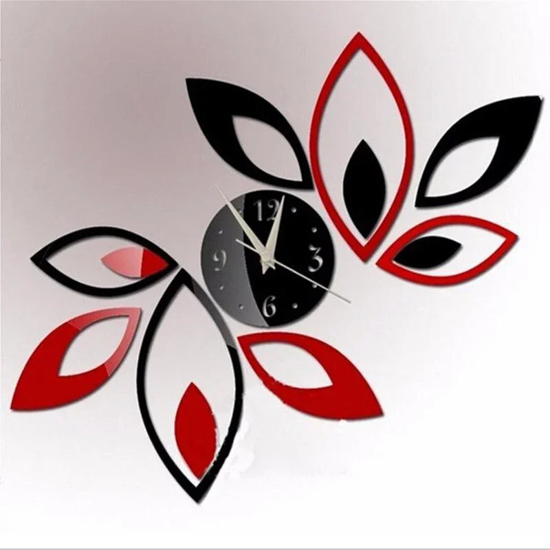 DecoTime - Moderne 3D Acryl Wandklok