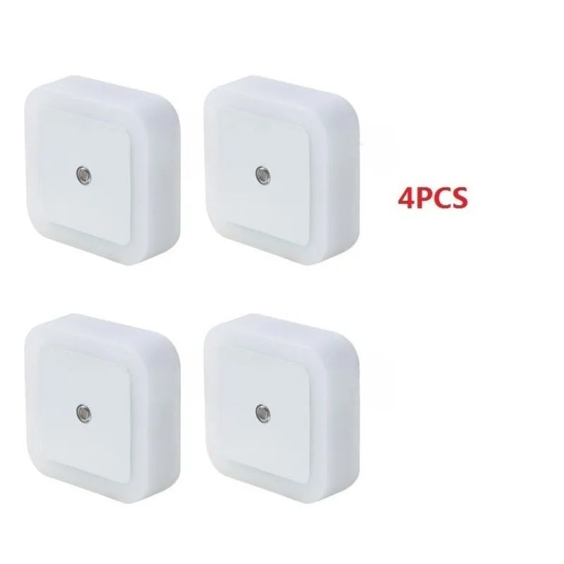 Night Light Plug Sensor LED Automatic Wall Lamp