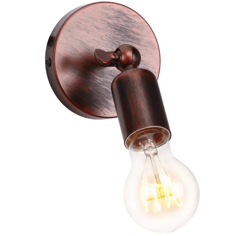 Industrial Bronze - Adjustable Retro Wall Lamp for Atmospheric Lighting