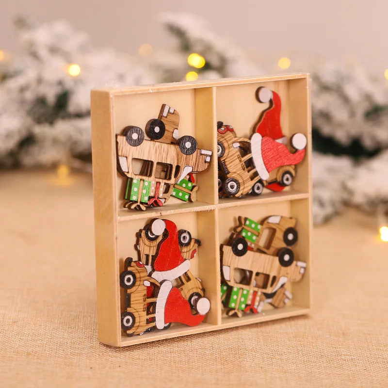 OrnamentGnomes – Wooden Hanging Decorations for Christmas