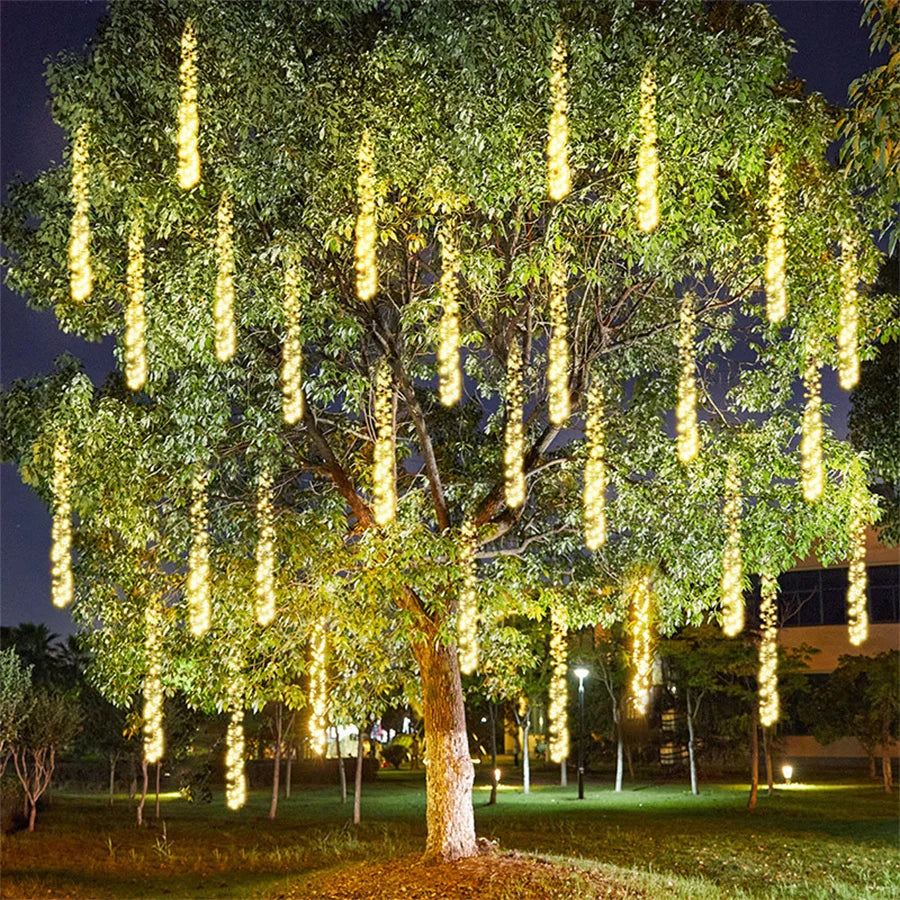 TwinkleStream - Sparkling Garland for Outdoor Decoration