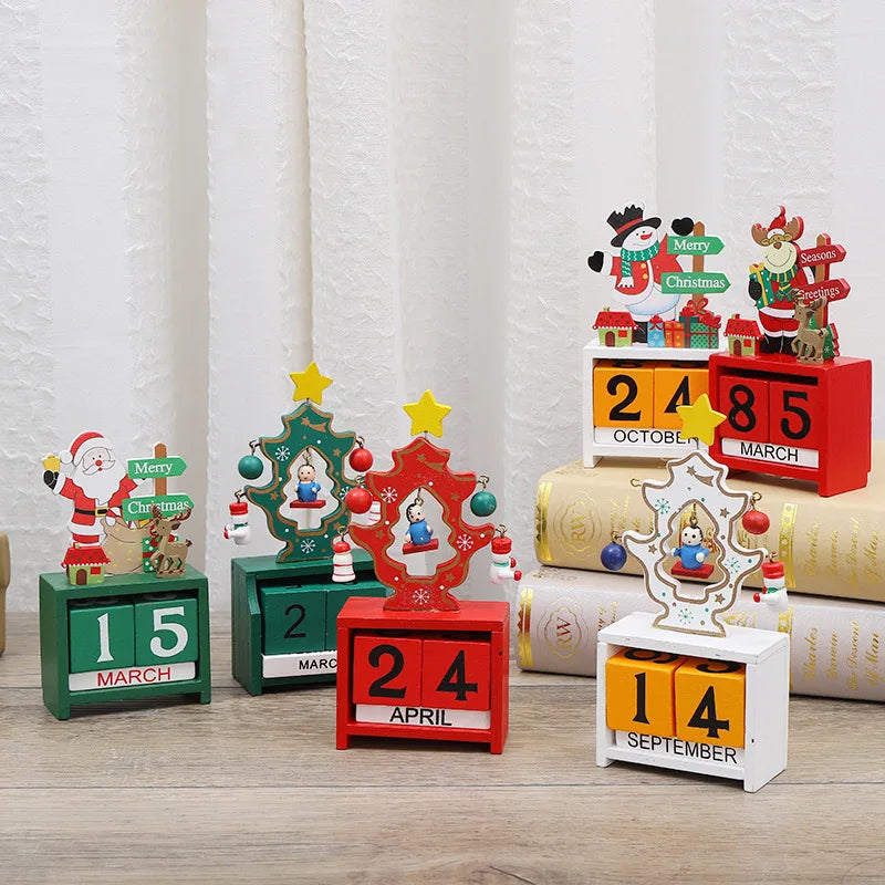 SantaBoom - Houten Santa Kerstboom voor Feestelijke Decoratie
