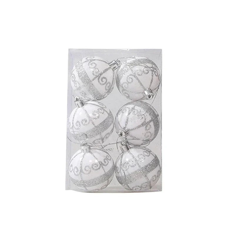 WinterGlans - Elegant Snowflake Christmas Ornaments