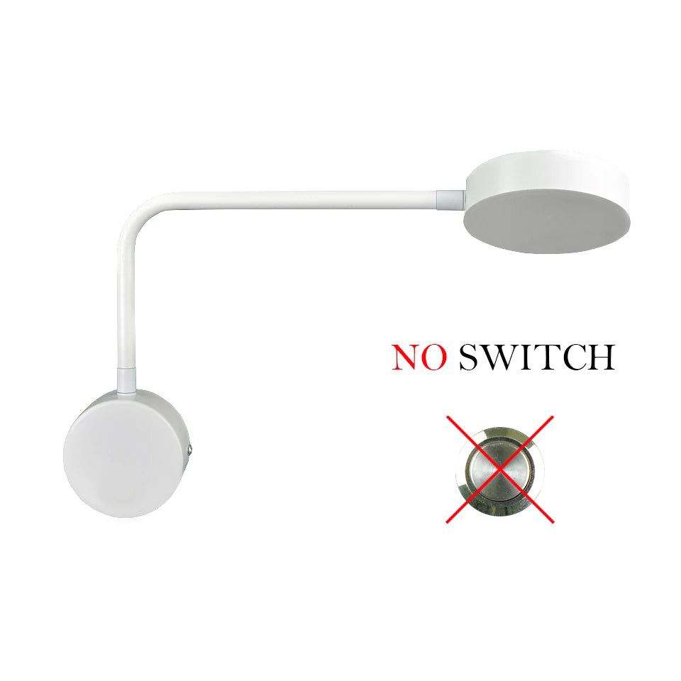 NordicGlow - Rotatable LED Wand Lamp for Living Room and Bedroom