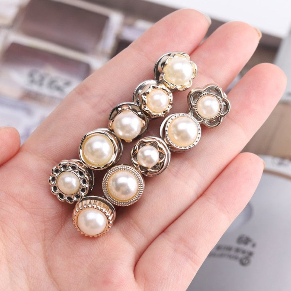 Snap Buttons Clothing Magnetic Metal Closure Blouses