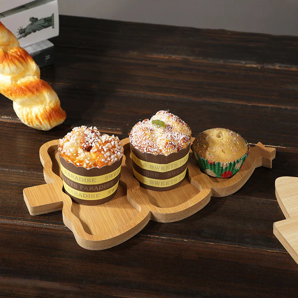 FeastWood - Wooden Christmas Tree Serving Board