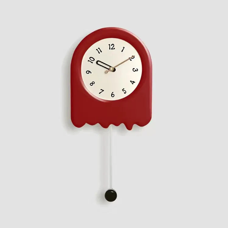 CremePendulum - Korean Style Wall Clock with Modern Design
