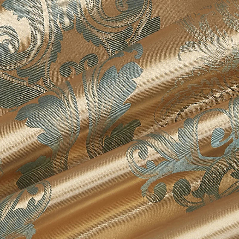 Wostar Satijn Rayon Jacquard Capa de Edredão 220x240 Verão Luxo Cama de Casal Edredão Conjunto de Roupa de Cama