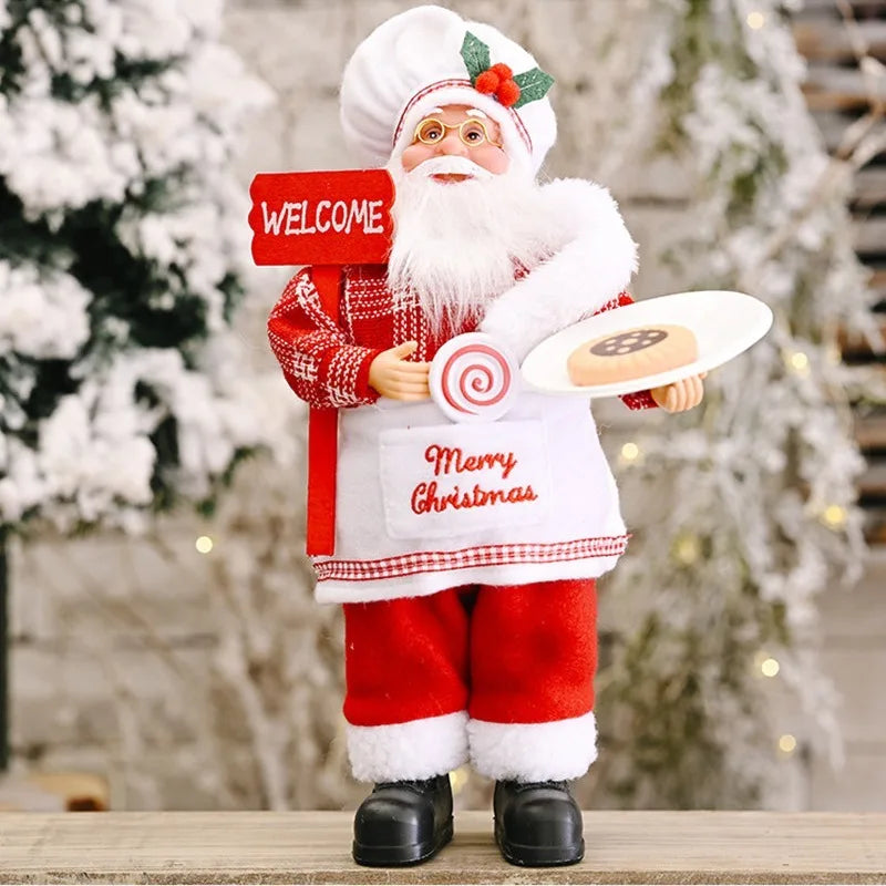 Christmas Doll - Santa Claus Plush for Festive Decoration