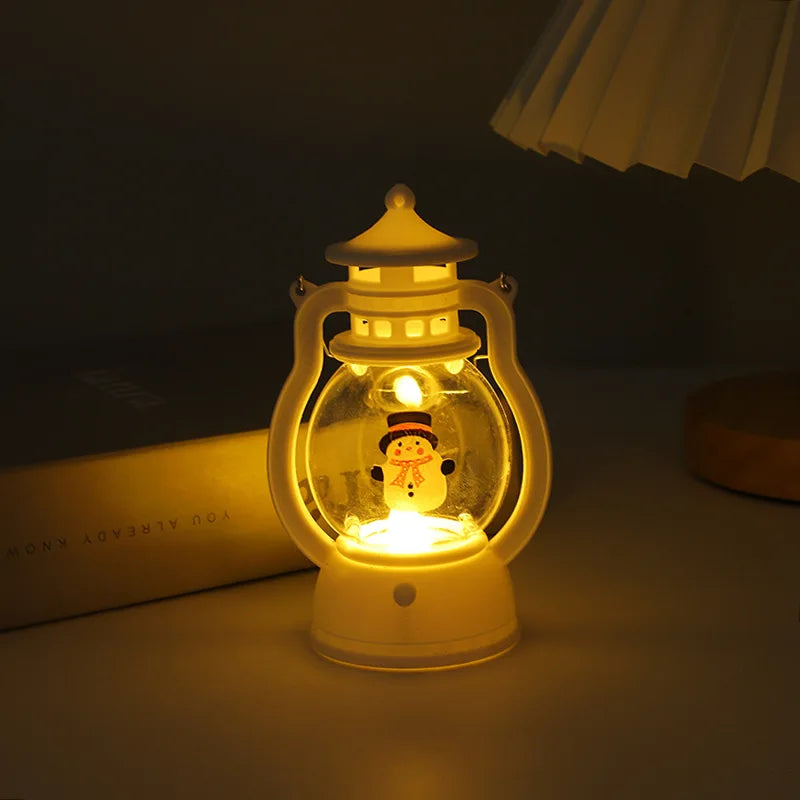 WinterGlow - Mini Lâmpada de Natal com LED para Iluminação Quente e Aconchegante