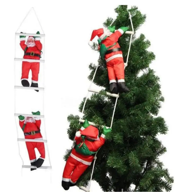 Christmas Climber - Hanging Christmas Elf